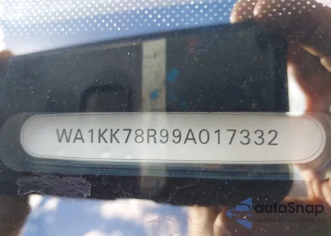 2009 Audi Q5 3.2 Premium from USA, damaged, VIN WA1KK78R99A017332